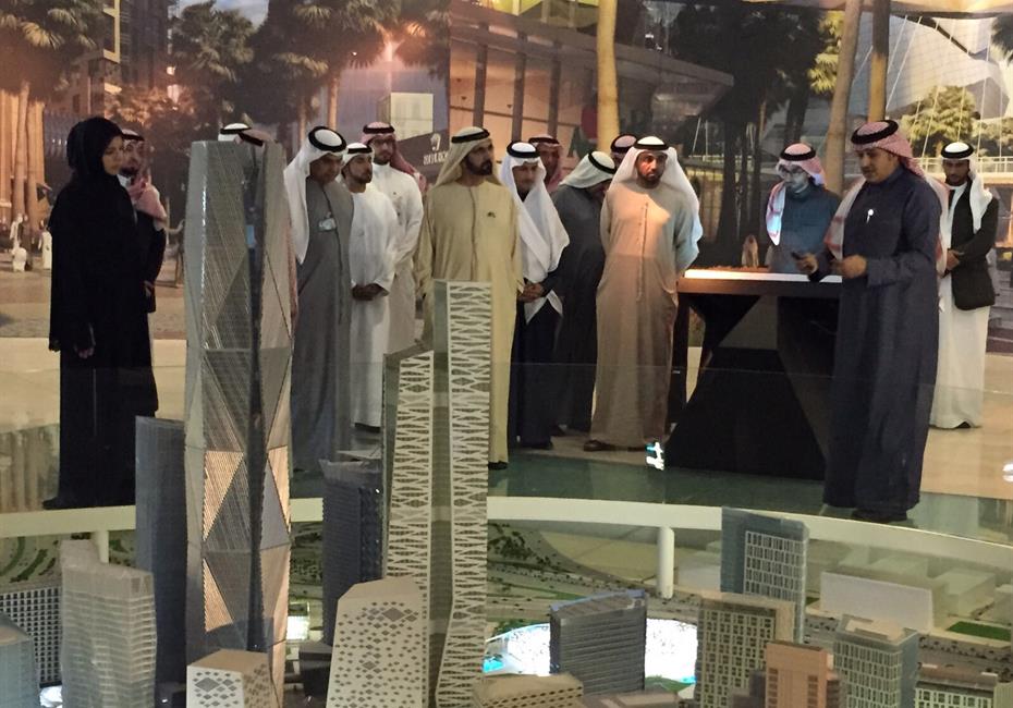 محمد بن راشد يستقبل رئيس الوزراء السلوفاكي
