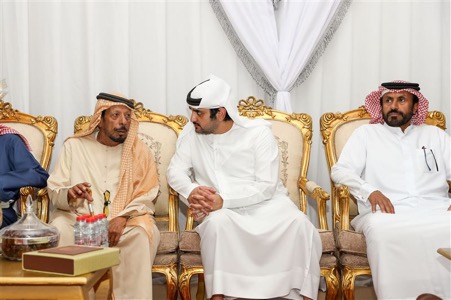مكتوم بن محمد يعزي بوفاة كنة نهيان العامري