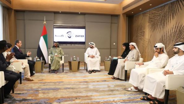 محمد بن راشد يستقبل مدير عام منظمة التجارة العالمية