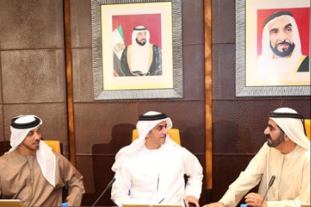 محمد بن راشد يحضر حفل زفاف راشد بن دلموك بن جمعة آل مكتوم