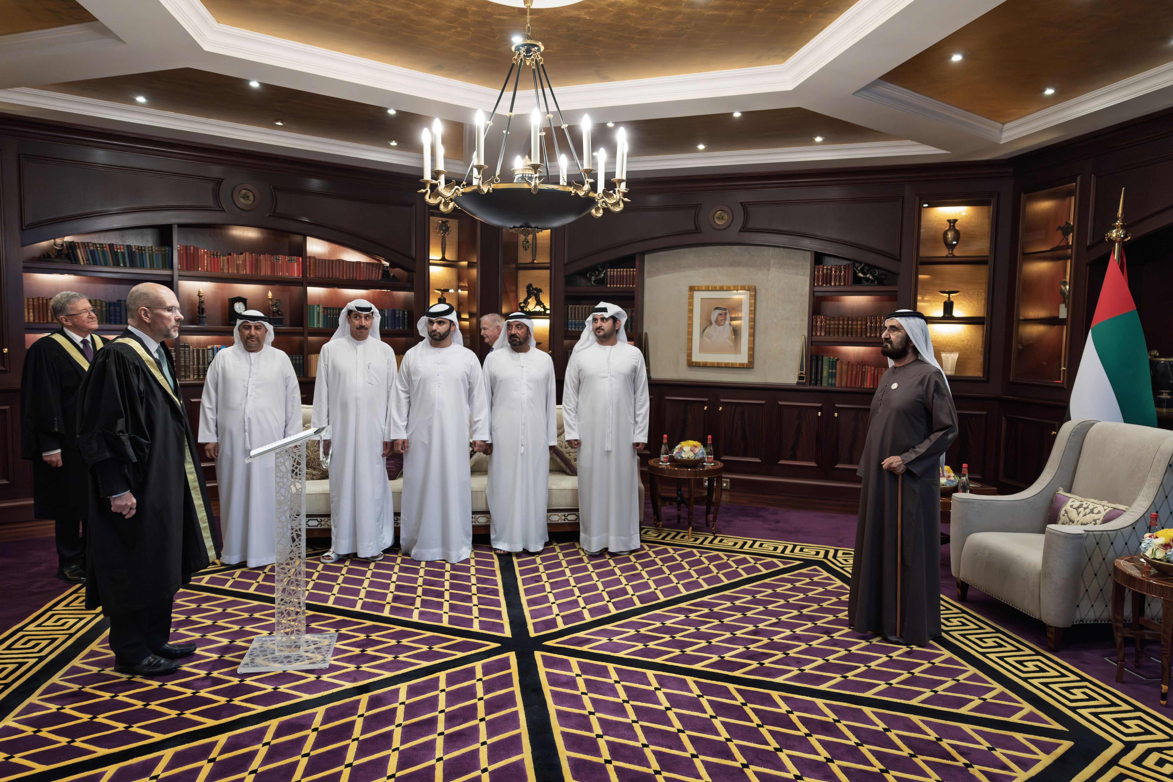 Mohammed bin Rashid presides over swearing-in ceremony of new DIFC Courts judges