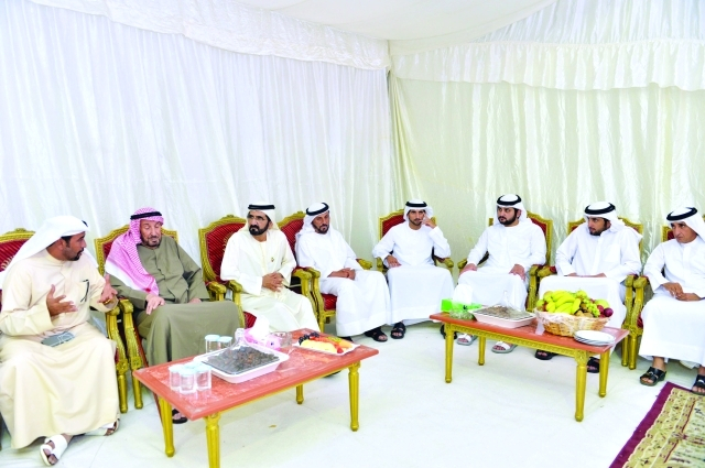 محمد بن راشد يزور مطار دبي الدولي 