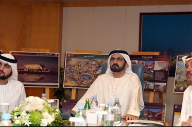 محمد بن راشد يشهد إنجاز راشد بن دلموك في سباق اليمامة