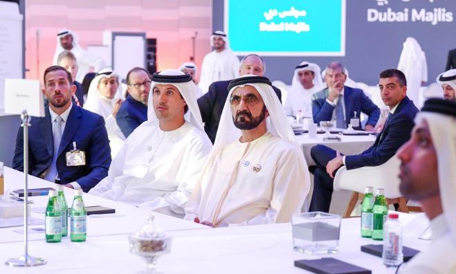 Mohammed bin Rashid meets business leaders and investors from the major international companies