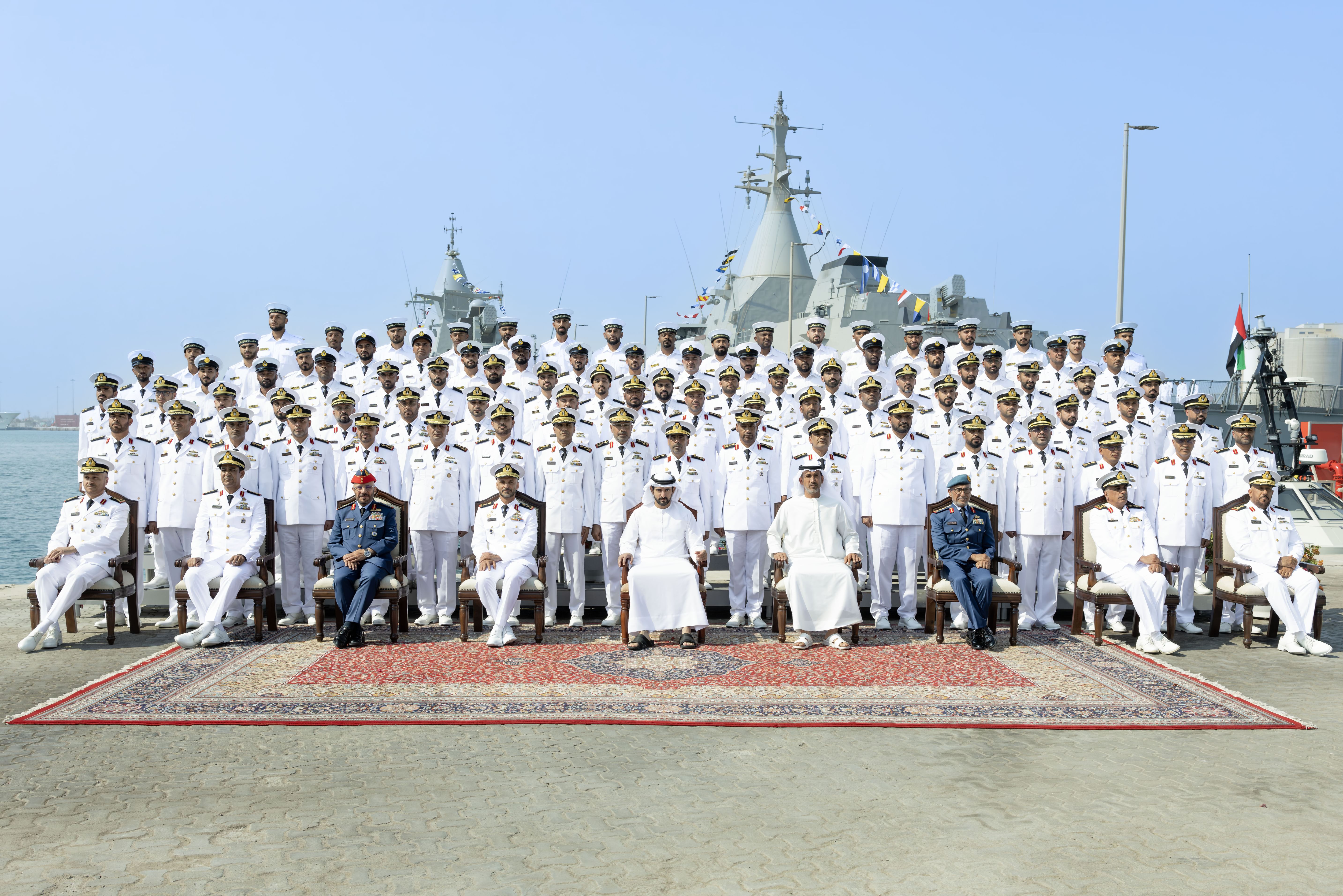 Hamdan bin Mohammed commissions advanced naval vessel