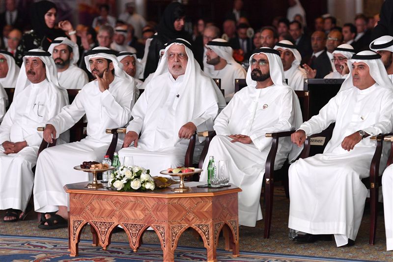 محمد بن راشد يحضر احتفال بنك المشرق بيوبيله الذهبي