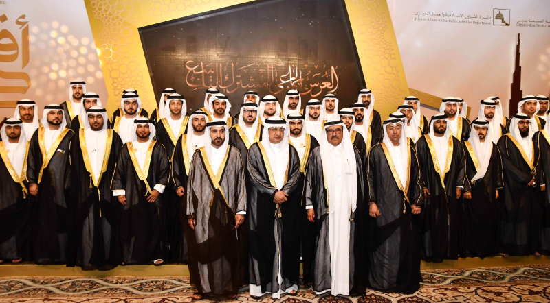 حمدان بن راشد يحضر أفراح دبي