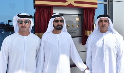 حمدان بن راشد يستقبل القنصل العام الصيني الجديد