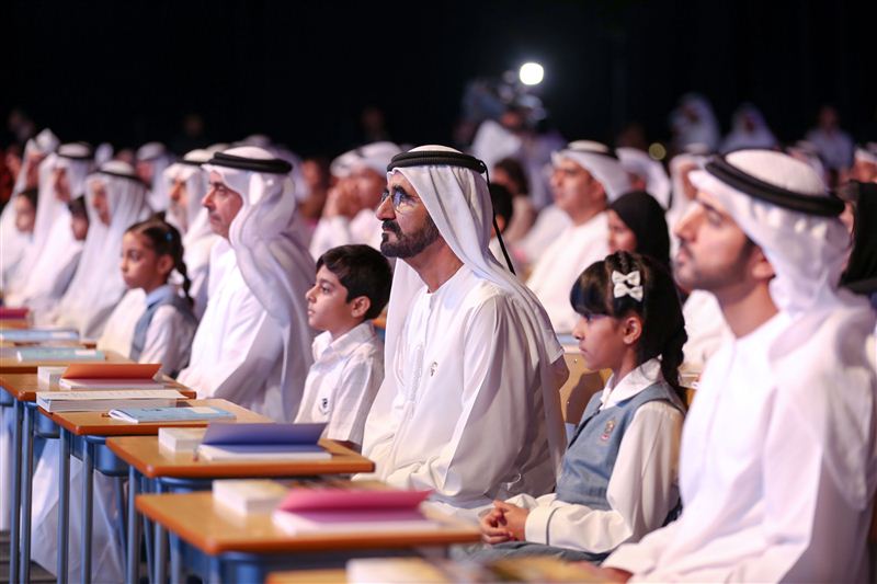 محمد بن راشد يطلق مشروع محمد بن راشد للتعليم الإلكتروني العربي