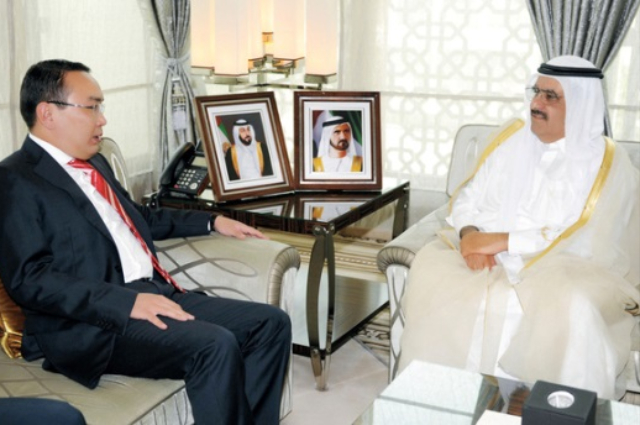 محمد بن راشد يدشن المدرسة الأميركية في دبي 