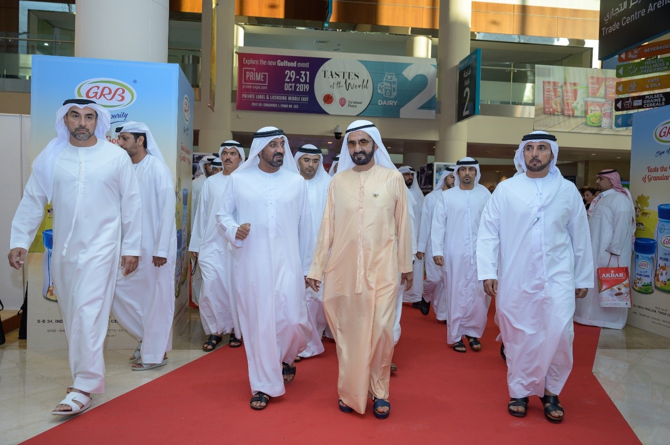 محمد بن راشد يزور معرض "جلفود 2019 "