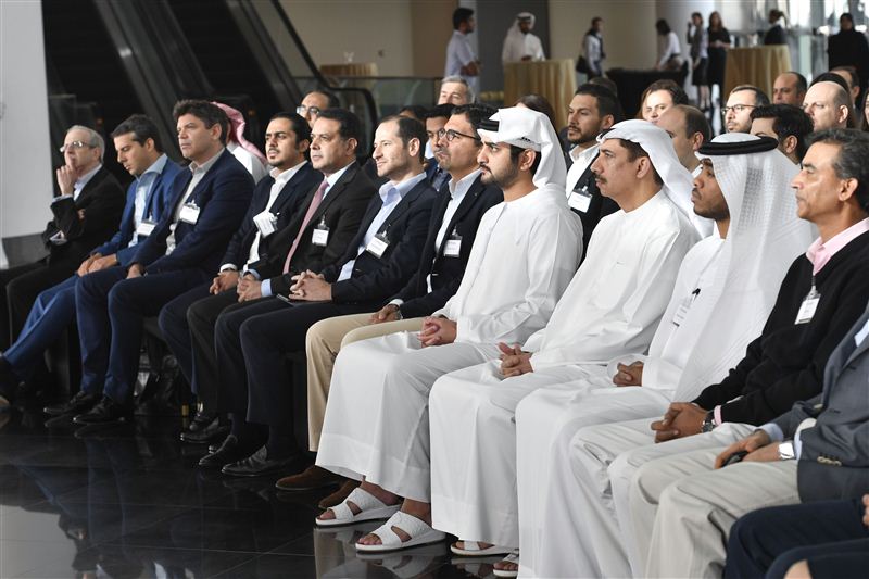 مكتوم بن محمد يحضر منتدى الريادة السنوي الخاص بـ "جي بي مورجان تشيس بنك"