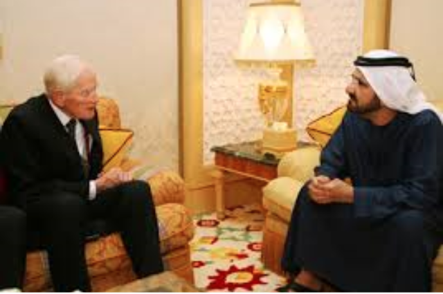 محمد بن راشد والرئيس الفنلندي يبحثان سبل الارتقاء بالعلاقات الثنائية