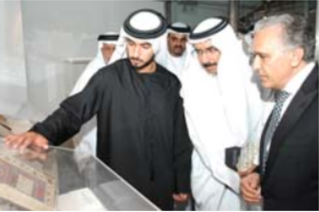 محمد بن راشد آل مكتوم يشهد حفل تخريج الدورة الـ 36 من المرشحين الضباط في كلية زايد الثاني العسكرية في مدينة العين