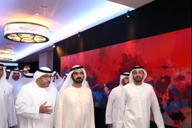محمد بن راشد يشهد فعاليات اليوم الثالث لرويال اسكوت