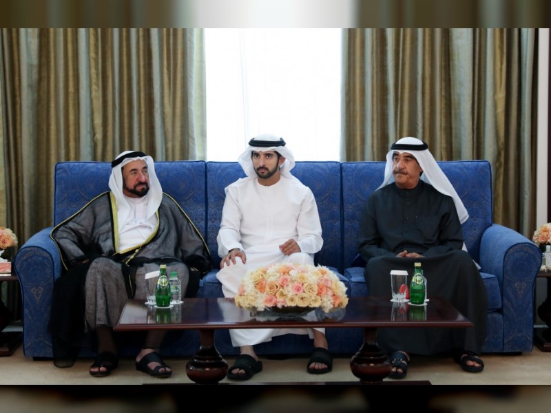 Hamdan bin Mohammed offers condolences on death of Mohammed bin Humaid al Shamsi