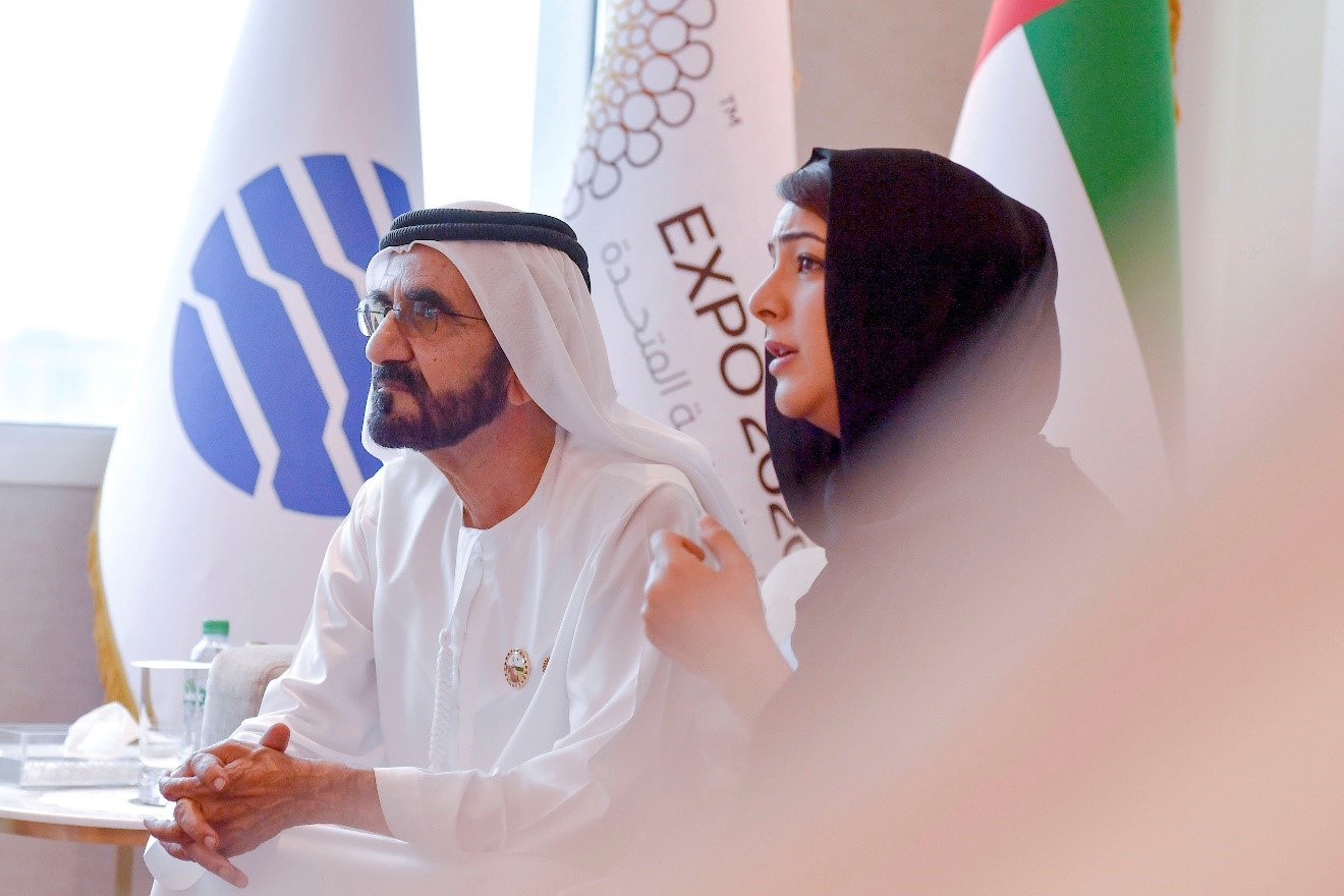 محمد بن راشد يتفقد مشاريع البنية التحتية ل" اكسبو 2020 دبي "