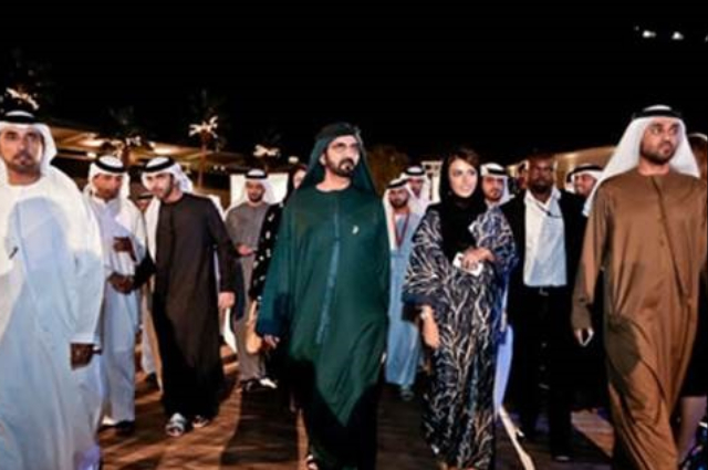 محمد بن راشد يدشن مركز مردف "سيتي سنتر"