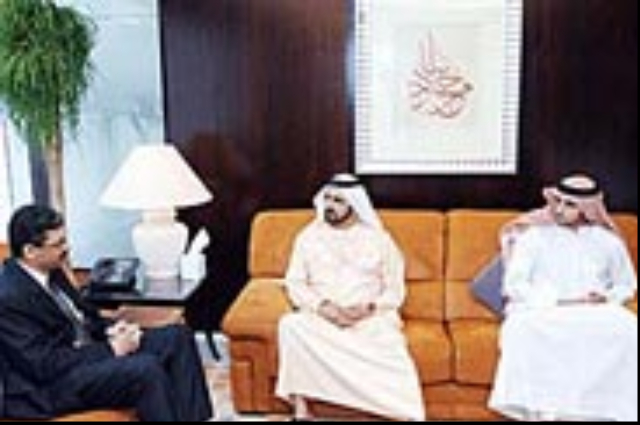 محمد بن راشد يستقبل سفراء المكسيك والصين وقبرص