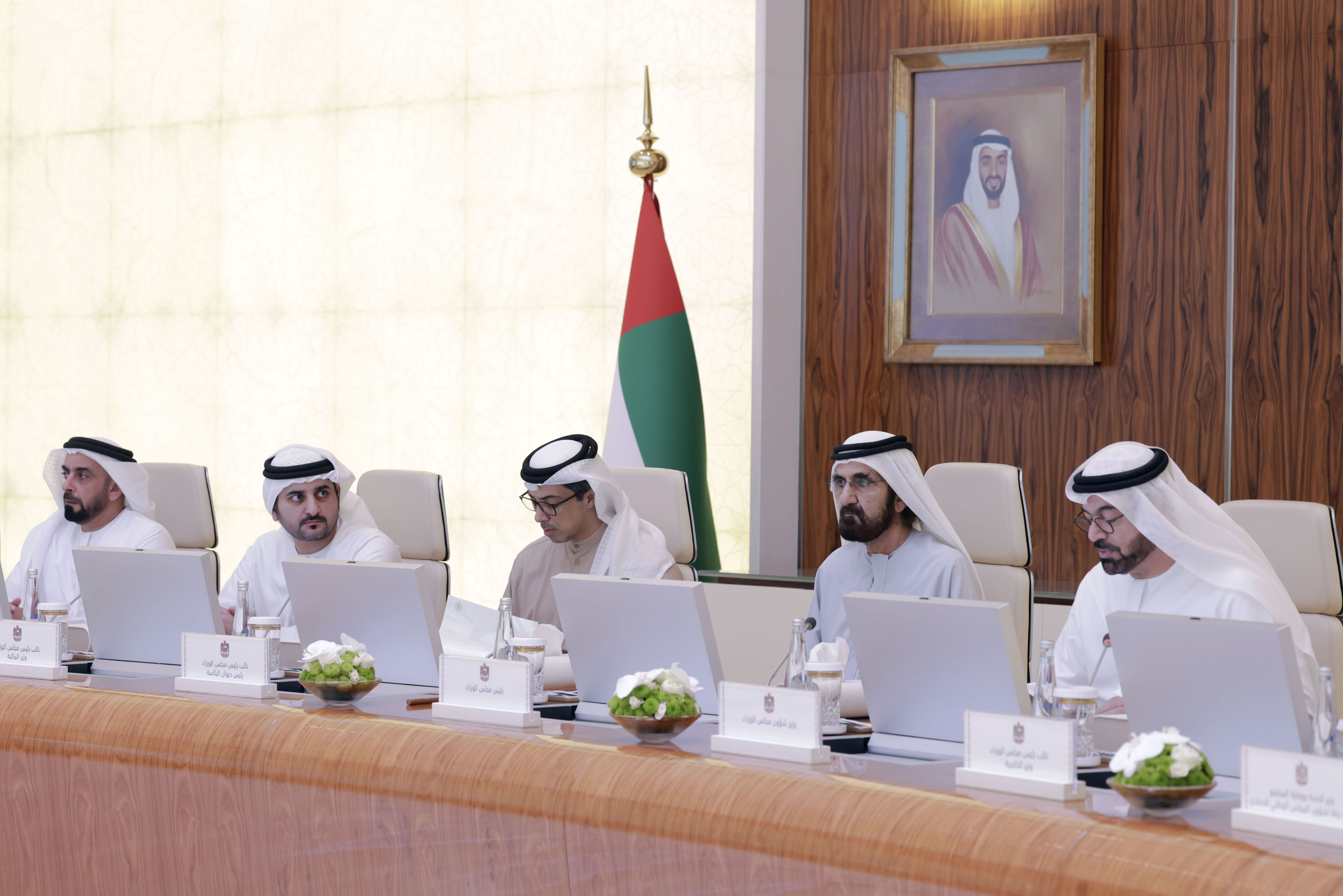 مجلس الوزراء برئاسة محمد بن راشد يطلع على أداء دولة الإمارات في تقارير التنافسية العالمية للعام 2024 ويعتمد تشكيل مجلس التعليم والتنمية البشرية والمجتمع