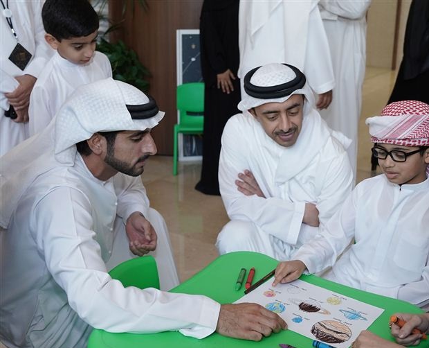 Hamdan bin Mohammed attends inauguration of MBRSC Science Event