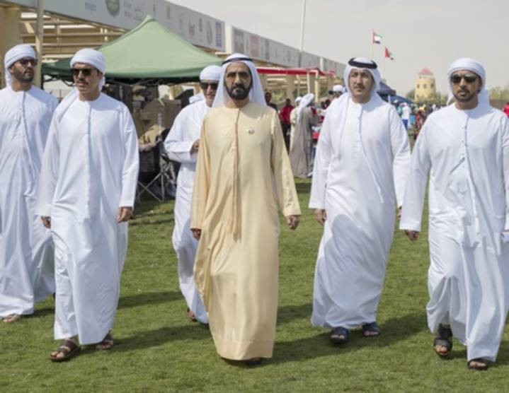 محمد بن راشد يشهد مهرجان ولي عهد دبي للقدرة 