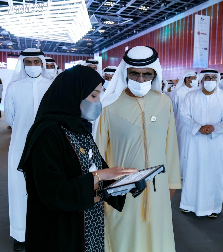محمد بن راشد يزور منتدى دبي الصحي 2022