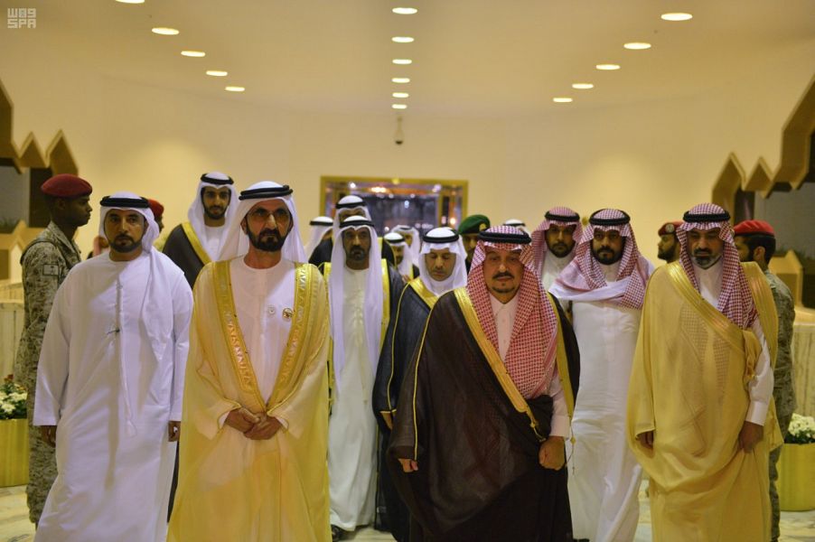 وصل صاحب السمو  الشيخ محمد بن راشد الى الرياض