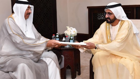 Mohammed bin Rashid receives Bahrain’s ambassador to UAE 