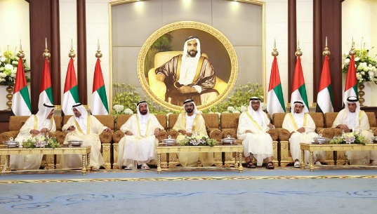 محمد بن راشد ومحمد بن زايد يستقبلان حكام الإمارات بمناسبة عيد الأضحى 