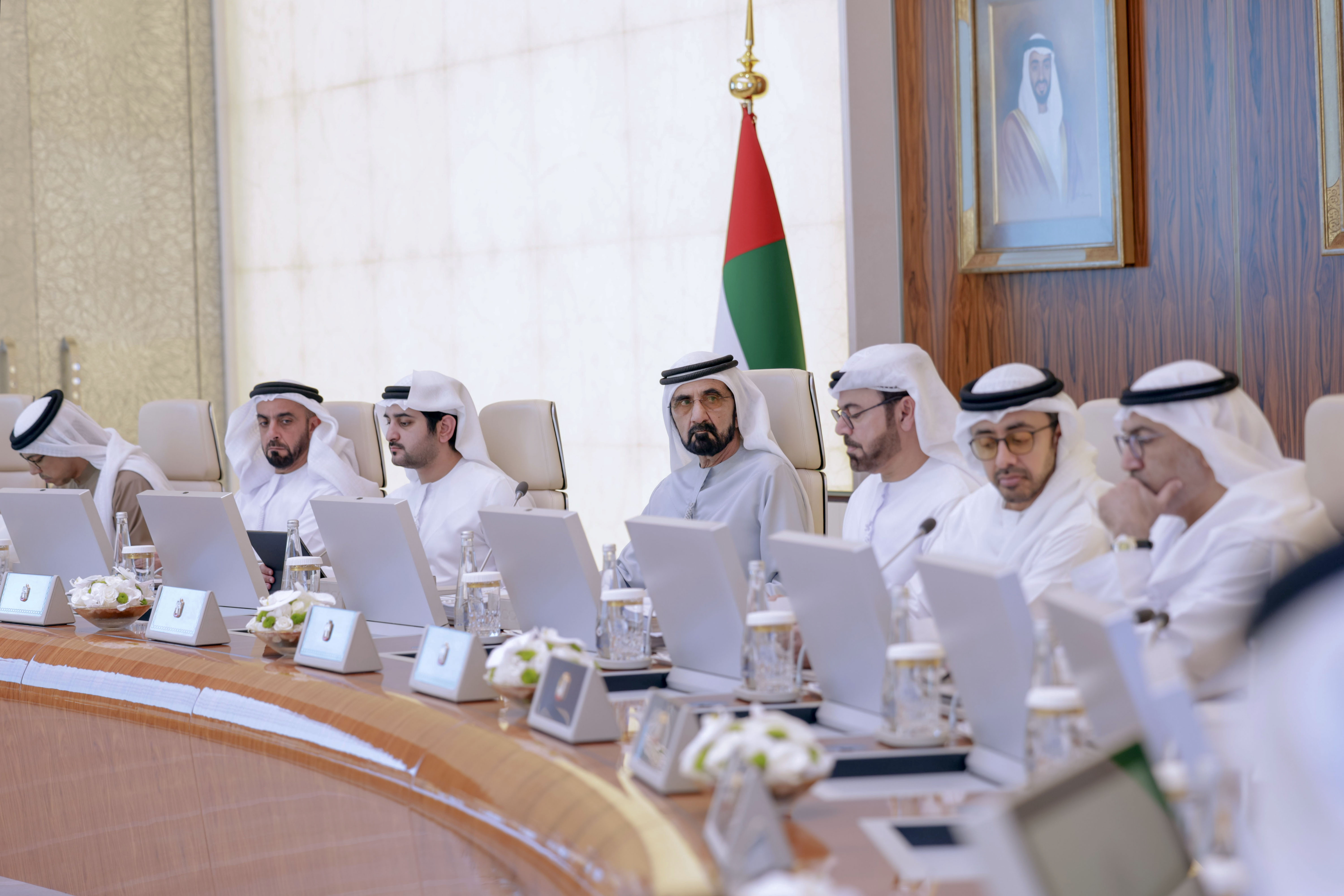 مجلس الوزراء برئاسة محمد بن راشد يعتمد حزمة من القرارات والسياسات الداعمة لجهود الإمارات في القطاعات التنموية