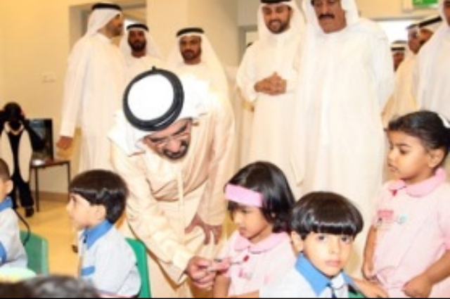 محمد بن راشد يتقبل التعازي من حكام الامارات وأولياء العهود وجموع المواطنين