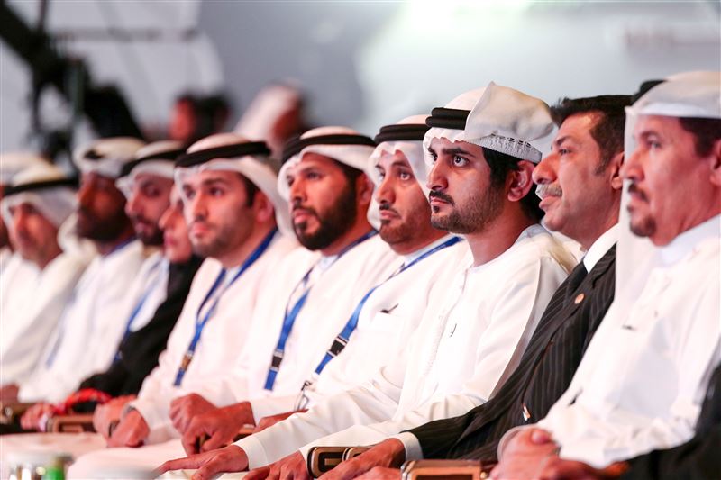 Maktoum bin Mohammed attends the 69th World Congress of the International Real Estate Federation