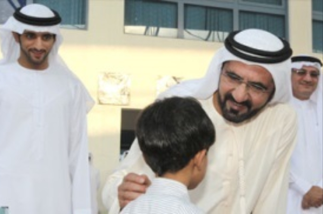 محمد بن راشد يتفقد عدداً من المدارس في مستهل العام الدراسي الجديد 