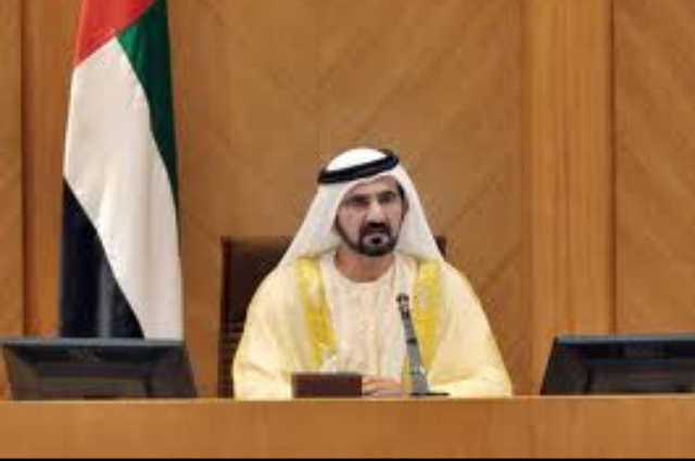  محمد بن راشد يقدم واجب العزاء إلى عائلة بالرميثة 