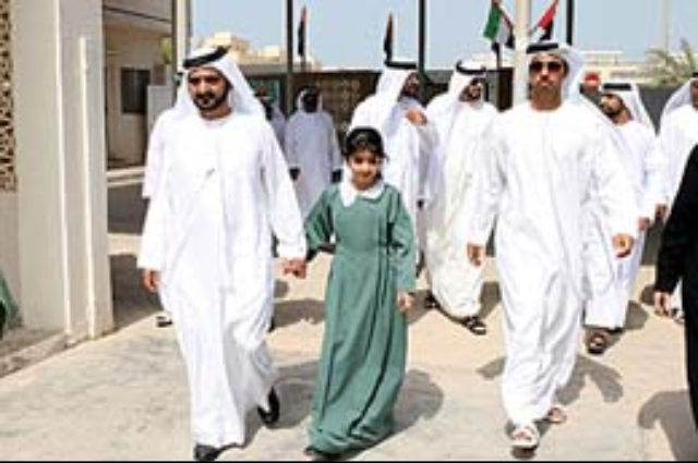 محمد بن راشد يستقبل سلطان طائفة البهرة الإسلامية