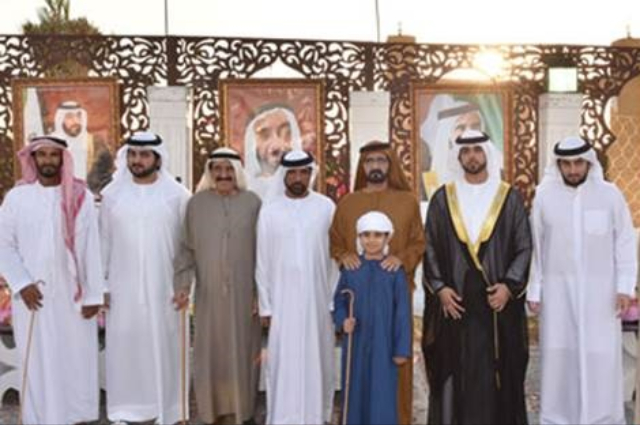 محمد بن راشد يستقبل رئيس مجلس الأمة الجزائري 