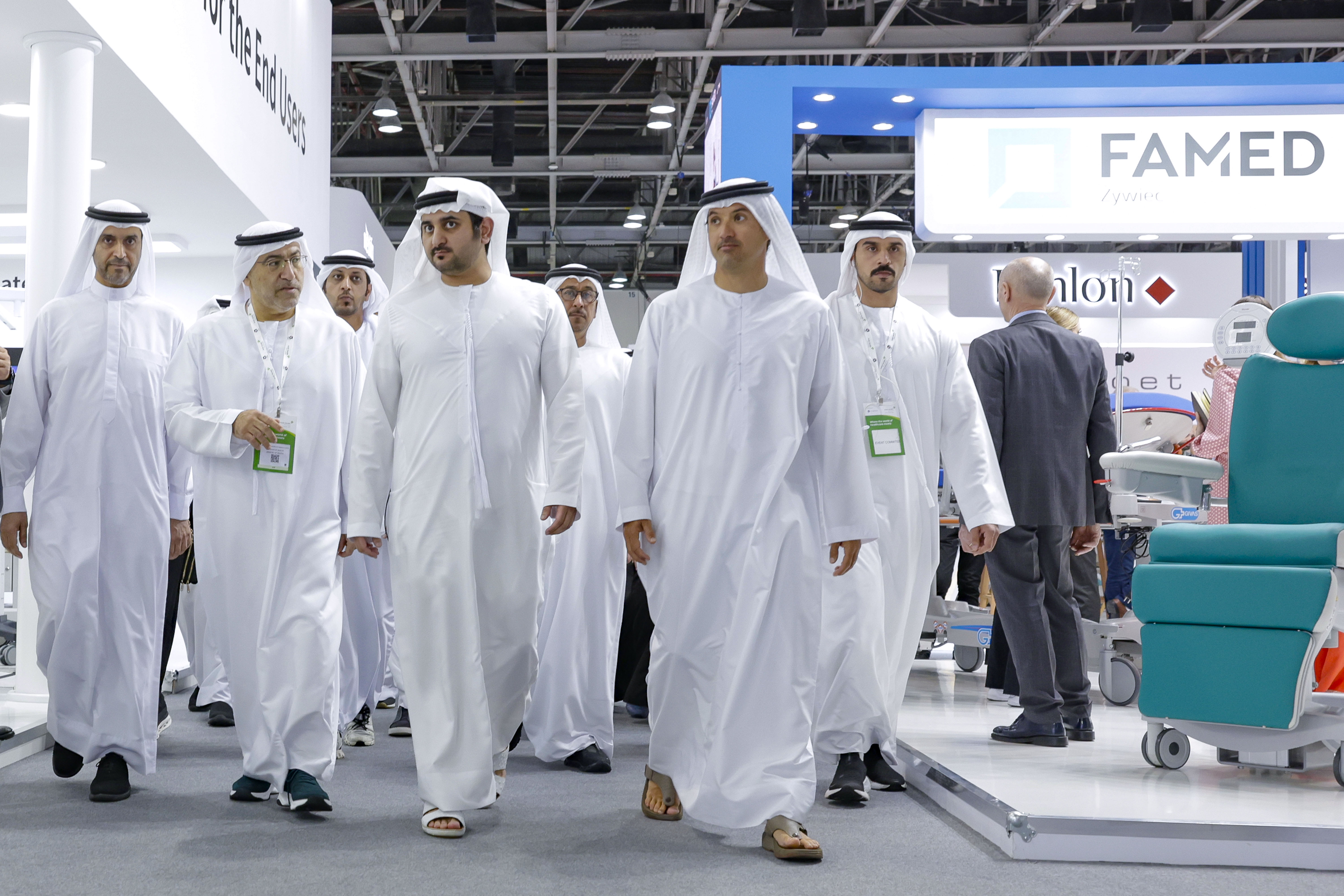 مكتوم بن محمد يفتتح معرض الصحة العربي 2024