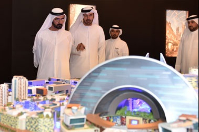 حمدان بن راشد يفتتح معرضي "إندكس" و "إف إم إكسبو 2014" 