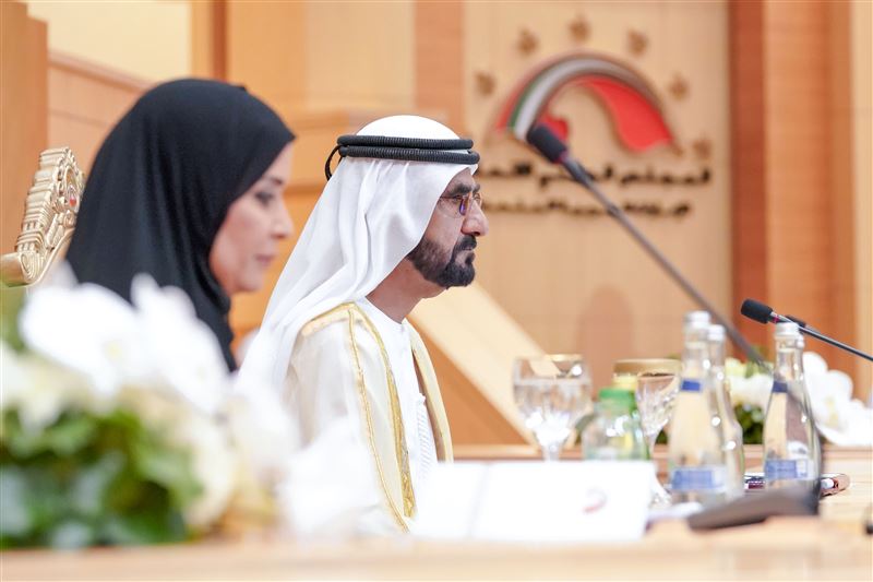 محمد بن راشد يفتتح دور الانعقاد الرابع من الفصل السادس عشر للمجلس الوطني