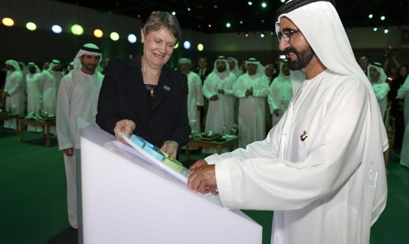 محمد بن راشد يطلق المنظمة العالمية للاقتصاد الأخضر 