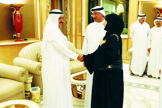 Hamdan bin Rashid Receives Congratulations from delegations of Hamdan Award for Medical Sciences 