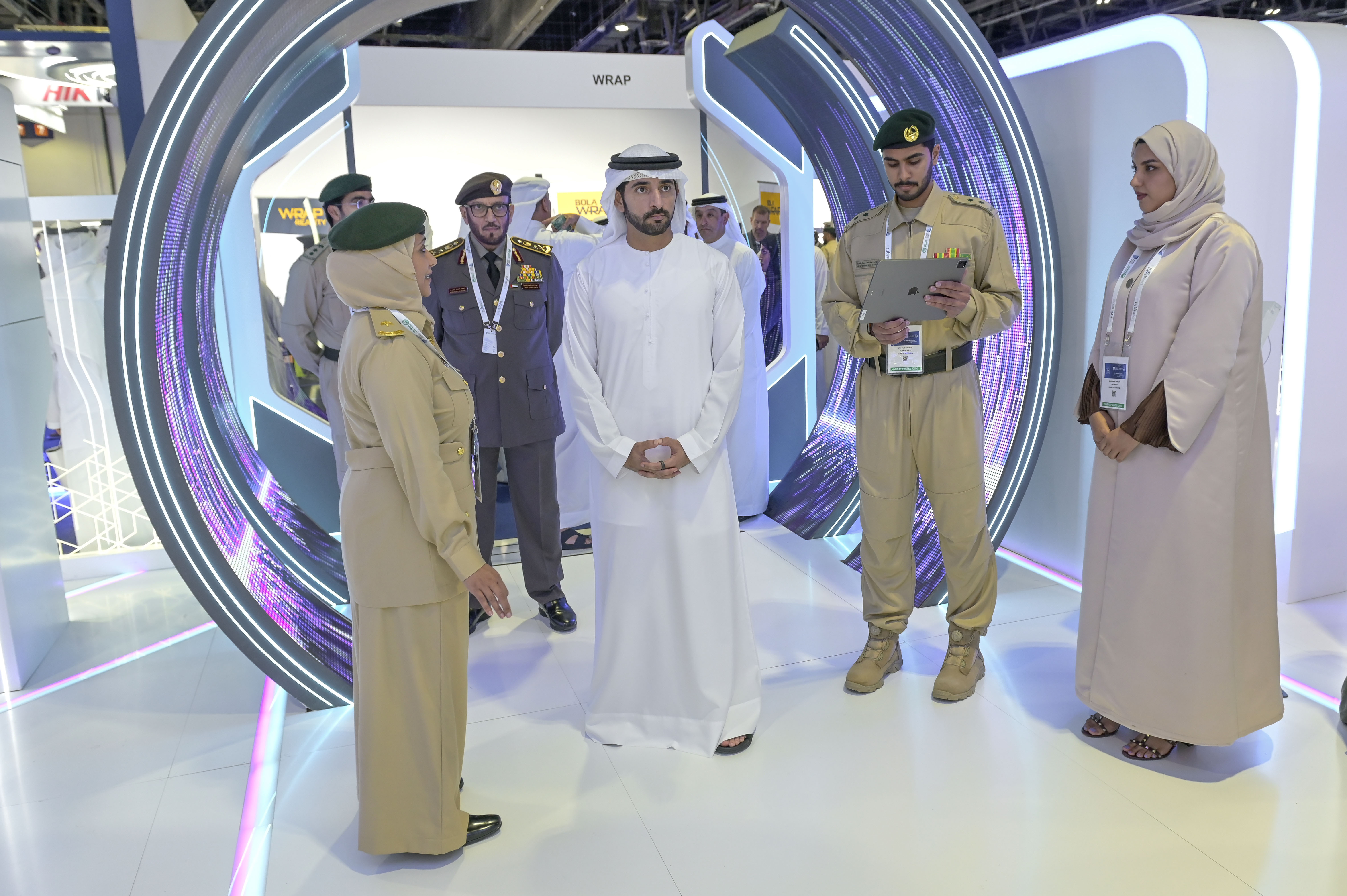 Hamdan bin Mohammed attends opening of World Police Summit 2023