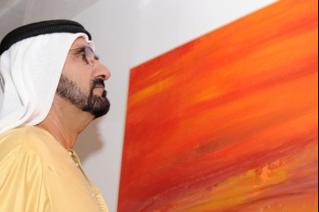 حمدان بن محمد يستقبل قناصل الكويت و أمريكا و ايطاليا 
