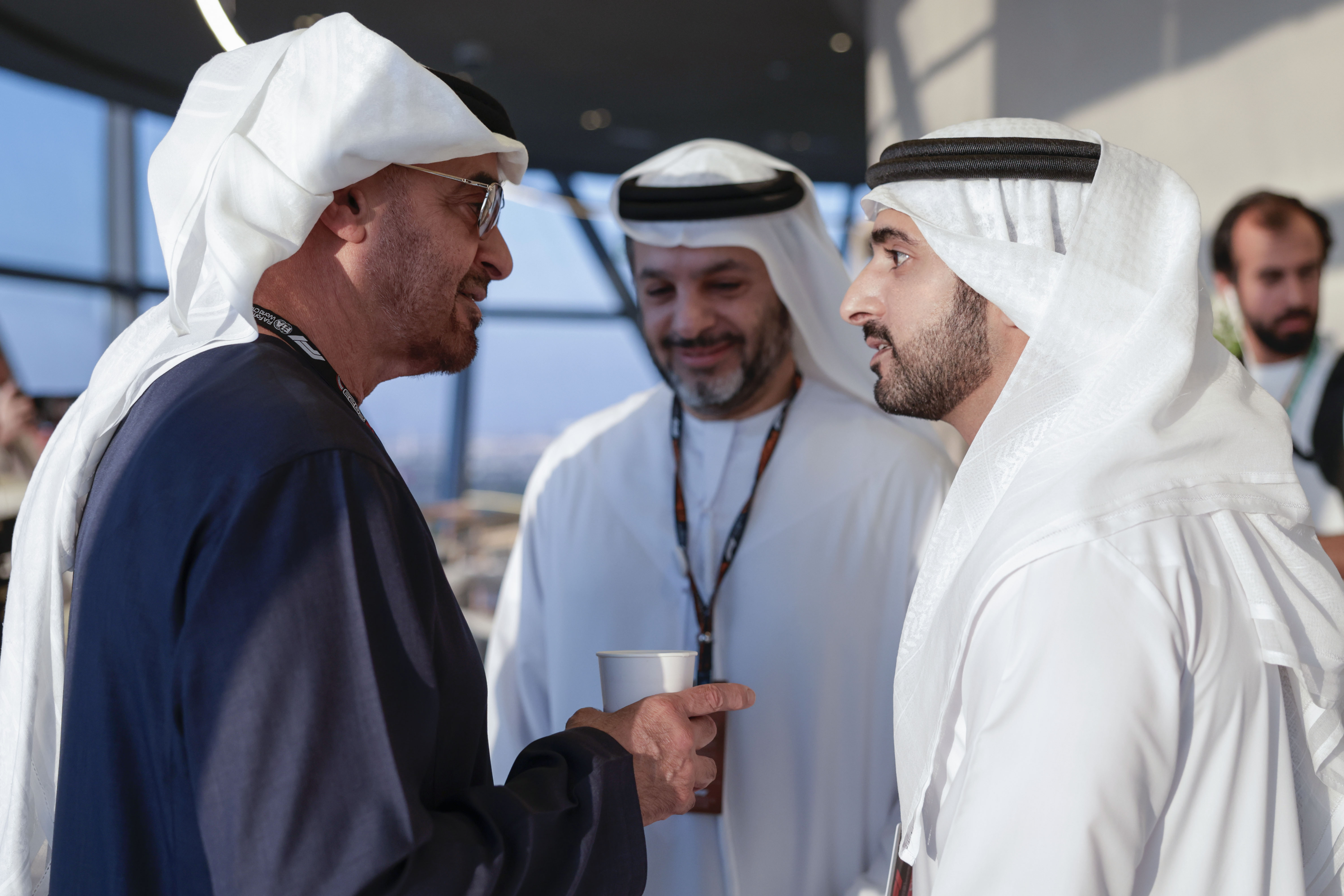 رئيس الدولة والشيوخ وضيوف الإمارات يشهدون الجولة الختامية لبطولة العالم للفورمولا1 في حلبة ياس