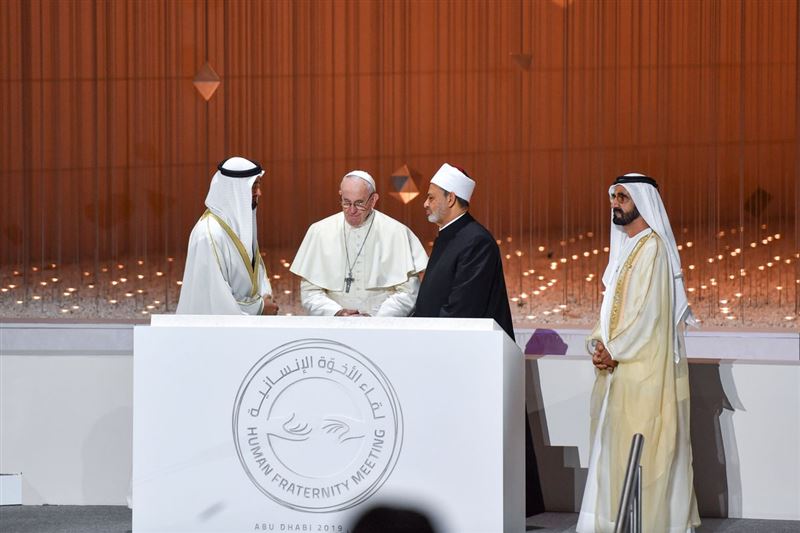 Mohammed bin Rashid, Mohamed bin Zayed attend signing of ‘Human Fraternity Document’