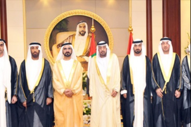 محمد بن راشد يستقبل وزير الدفاع البريطاني