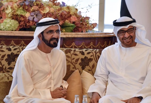 محمد بن راشد ومحمد بن زايد يستعرضان شؤون وقضايا الوطن والمواطنين