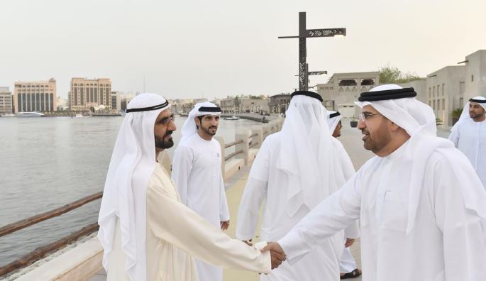محمد بن راشد يستقبل عدداً من رؤساء ومديري الدوائر والمؤسسات الحكومية وكبار المسؤولين