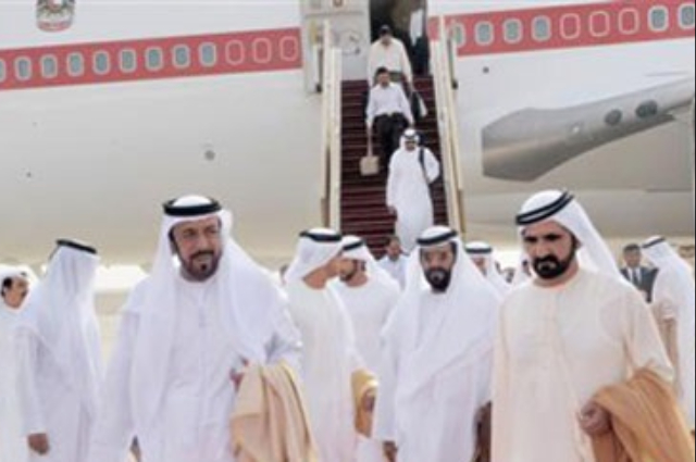 رئيس الدولة يعود الى ارض الوطن